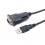 Equip 133391 cavo seriale Nero 1,5 m USB tipo A DB-9
