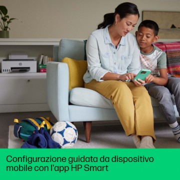 HP Smart Tank Stampante multifunzione 5105, Colore, Stampante per Abitazioni e piccoli uffici, Stampa, copia, scansione, wireles