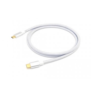 Equip 128358 cavo USB 2 m USB 3.2 Gen 2 (3.1 Gen 2) USB C Bianco