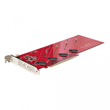 StarTech.com QUAD-M2-PCIE-CARD-B scheda di interfaccia e adattatore Interno M.2