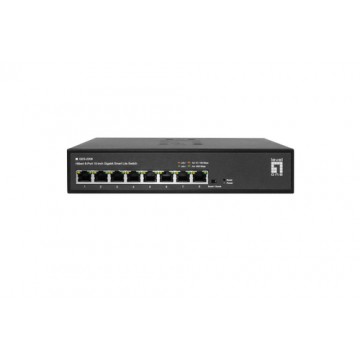 LevelOne GES-2208 switch di rete Gestito L2 Gigabit Ethernet (10/100/1000) Nero
