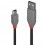 Lindy 36721 cavo USB 0,5 m USB 2.0 USB A Mini-USB B Nero, Grigio
