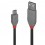 Lindy 36735 cavo USB 5 m USB 2.0 USB A Micro-USB B Nero, Grigio