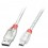 Lindy 41781 cavo USB 0,5 m USB 2.0 USB A Mini-USB B Trasparente