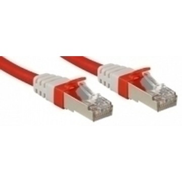 Lindy Cat.6 (A) SSTP / S/FTP PIMF Premium 30.0m cavo di rete Rosso 30 m