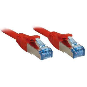 Lindy 15m Cat.6A S/FTP cavo di rete Rosso Cat6a S/FTP (S-STP)