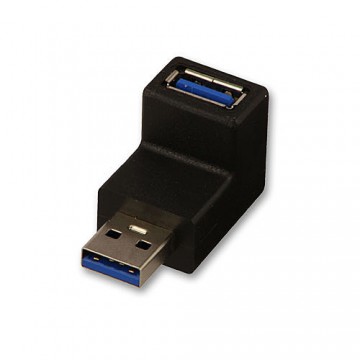 Lindy 71261 adattatore per inversione del genere dei cavi USB 3.0 Nero