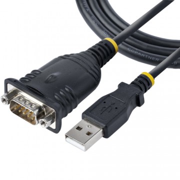 StarTech.com Cavo Adattatore USB a Seriale 1 m - Convertitore da USB a Seriale con Porta COM, Cavo USB Seriale RS232/DB9 Maschio