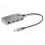 StarTech.com Hub USB a 3 porte con Ethernet - Hub USB 3.0 5Gbps alimentato via bus - Hub splitter USB-A a 3x USB-A portatile per