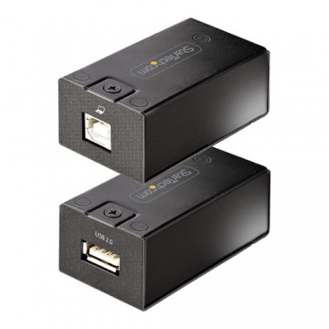 StarTech.com Extender USB 2.0 fino a 150m su Cavo Ethernet Cat5e/Cat6 - Estensore Porta USB Alimentato su Cavo Lan - Extender/Ad