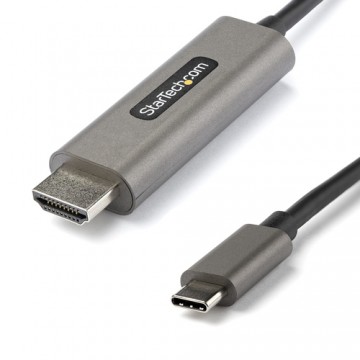 StarTech.com Cavo adattatore USB C HDMI da 4m 4K 60Hz con HDR10 - Adattatore type C HDMI 4K Ultra HD - HDMI 2.0b - Video convert