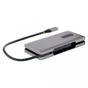 StarTech.com Hub USB-C a 4 porte - Multipresa USB Type-C Portatile con Power Delivery 100W Pass-Through - Ciabatta USB 3.1 10Gbp