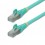 StarTech.com Cavo Ethernet CAT 6a - 1,5m - Acqua - Cavo di rete LAN Low Smoke Zero Halogen (LSZH) - 10GbE 500MHz 100W PoE++ - Fi