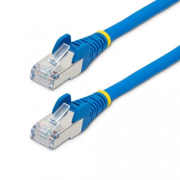 StarTech.com Cavo Ethernet CAT 6a - 10m - Blu - Cavo di rete LAN Low Smoke Zero Halogen (LSZH) - 10GbE 500MHz 100W PoE++ - Filo/