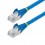 StarTech.com Cavo Ethernet CAT 6a - 1,5m - Blu - Cavo di rete LAN Low Smoke Zero Halogen (LSZH) - 10GbE 500MHz 100W PoE++ - Filo