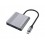 Conceptronic DONN13G replicatore di porte e docking station per laptop Cablato USB 3.2 Gen 1 (3.1 Gen 1) Type-C Grigio