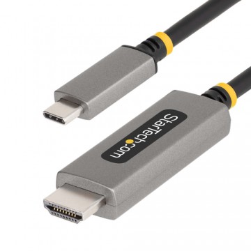 StarTech.com Cavo adattatore USB-C a HDMI da 1m, 8K 60Hz, 4K 144Hz, HDR10, cavo convertitore video da USB Type-C a HDMI 2.1, Com