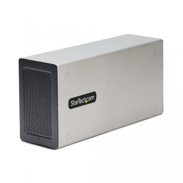 StarTech.com Chassis Thunderbolt 3 PCIe, Enclosure esterna con doppi slot PCI Express, Box PCIe per laptop/Desktop/All-In-One, u