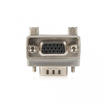 StarTech.com Right Angle VGA / VGA Cable Adapter Type 1 - M/F DB15 Grigio