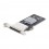StarTech.com Scheda di Rete SFP GbE a 4 Porte, PCIe 2.1 x1, Intel I210-IS, Controller 1GbE, 1000BASE rame/fibra ottica, NIC Giga