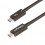 StarTech.com Cavo Thunderbolt 4 da 50cm - 40Gbps - PD 100W - Cavo Video/Trasferimento dati 4K/8K - Cavo Thunderbolt Certificato 