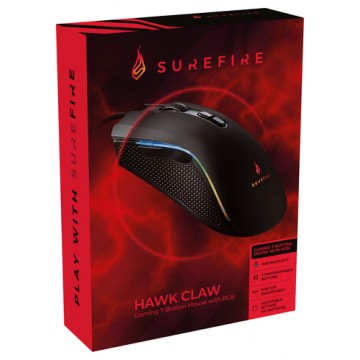 SureFire Hawk Claw mouse Mano destra USB tipo A Ottico 6400 DPI