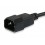 Equip 112101 cavo di alimentazione Nero 3 m Accoppiatore C13 Accoppiatore C14
