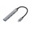 Equip 128961 hub di interfaccia USB 3.2 Gen 1 (3.1 Gen 1) Type-C 5000 Mbit/s Nero, Grigio