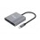 Equip 133488 adattatore grafico USB 3840 x 2160 Pixel Nero, Grigio