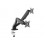 Equip 650121 supporto da tavolo per Tv a schermo piatto 68,6 cm (27") Morsa Nero