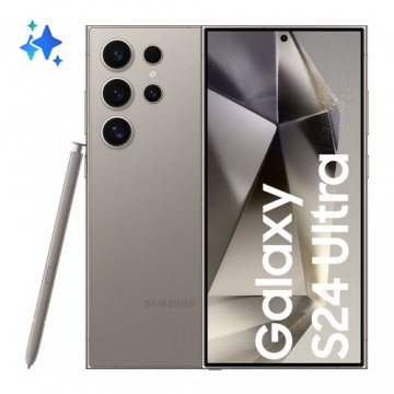 Samsung Galaxy S24 Ultra Smartphone AI, Display 6.8'' QHD+ Dynamic AMOLED 2X, Fotocamera 200MP, RAM 12GB, 512GB, 5.000 mAh, Tita
