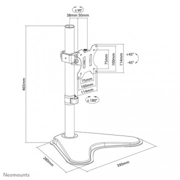 Neomounts supporto da scrivania