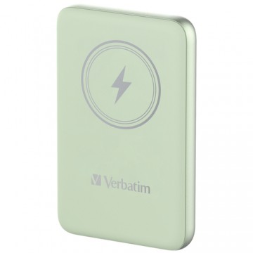 Verbatim Charge 'n' Go Polimeri di litio (LiPo) 10000 mAh Carica wireless Verde