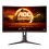 AOC G2 C27G2Z3/BK Monitor PC 68,6 cm (27") 1920 x 1080 Pixel Full HD LED Nero, Rosso