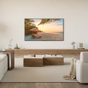 Samsung Q80D TV QLED 4K 65” QE65Q80DATXZT Smart TV Wi-Fi Eclipse Silver 2024, Processore NQ4 AI GEN2, 4K AI Upscaling, Simple 
