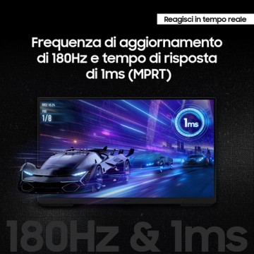 Samsung Odyssey G3 Monitor Gaming - G30D da 24'' Full HD