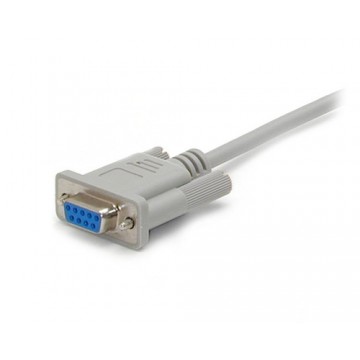StarTech.com Cavo seriale Null Modem DB9 a DB25 incrociato Cross Wired da 3m - F/M