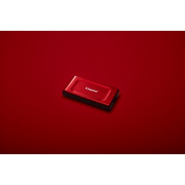 Kingston Technology 2TB SSD esterno XS1000 USB 3.2 Gen 2, Rosso