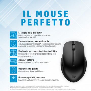 HP Mouse wireless multi-dispositivo 435