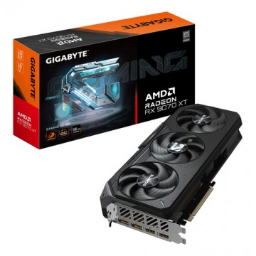 GIGABYTE Radeon RX 9070 XT GAMING OC 16G Scheda Grafica - 16 GB GDDR6, 256 bit, PCI-E 5.0, 3060 MHz Frequenza Base, 2 x DisplayP