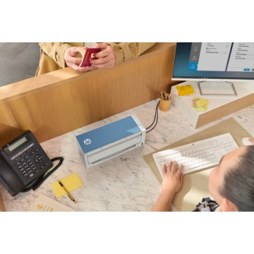 HP ScanJet Pro 4200 s1 Scanner ADF 600 x 600 DPI A4 Blu, Bianco