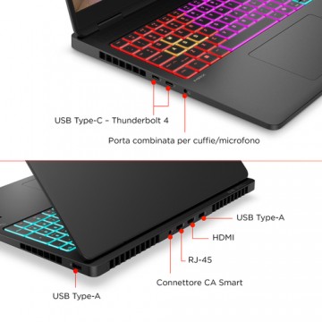 HP OMEN MAX Gaming Laptop 16-ah0013nl Intel Core Ultra 7 255HX Computer portatile 40,6 cm (16") WQXGA 16 GB DDR5-SDRAM 1 TB SSD 