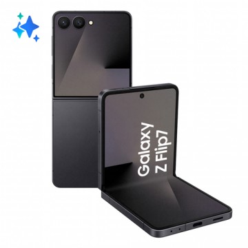 Samsung Galaxy Z Flip7 Smartphone AI, RAM 12GB, 512GB, Display 4,1" Super AMOLED/6,9" Dynamic AMOLED 2X, Fotocamera 50MP, Jetbla