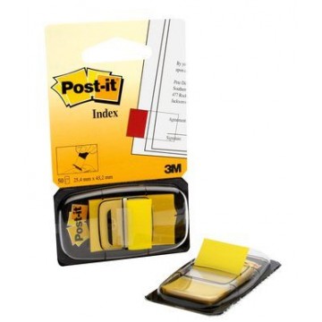 3M I680-5 etichetta autoadesiva Giallo Rettangolo Rimovibile 50 pezzo(i)
