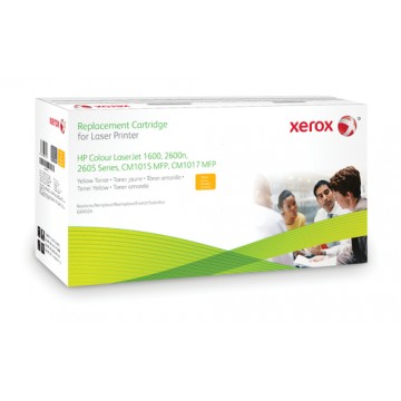 Xerox Cartuccia toner giallo. Equivalente a HP Q6002A. Compatibile con HP Colour LaserJet 1600, Colour LaserJet 2600/2605, Colou