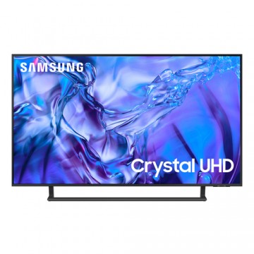 Samsung TV Crystal UHD 4K 43” UE43DU8570UXZT Smart TV Wi-Fi Titan Gray 2024, Processore Crystal 4K, 4K Upscaling, AirSlim Desi