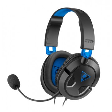 Turtle Beach Recon 50 Auricolare Cablato A Padiglione Gaming Nero, Blu