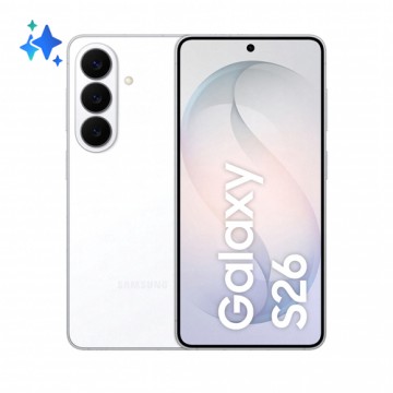 Samsung Galaxy S26 Smartphone AI, 256GB, Processore avanzato, Assistente Foto, Creative Studio, Camera 50 MP, 4300 mAh, White