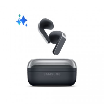 Samsung Galaxy Buds4, Black, Corpo in metallo, Altoparlante a 1 via, equalizzatore adattivo, Chiamate cristalline, Audio a 360°