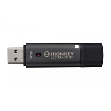 Kingston Technology IronKey 32GB Locker Plus 50 G2, FIPS 197, AES-256